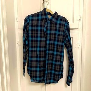 Plaid J Crew Button Down